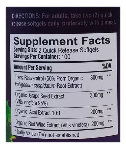 Resveratrol Premium: Salud y Vitalidad en Cada Cápsula" ✨