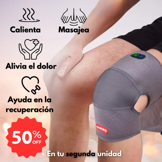 Rodillera Terapéutica Térmo 3 en 1 - Masajeadora
