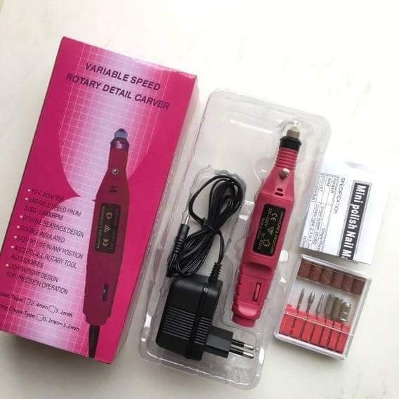 Kit Pulidor de Uñas Eléctrico – Manicure y Pedicure 💅