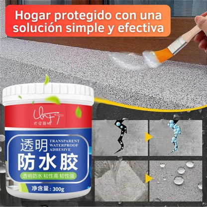 Adhesivo transparente para todo tipo de reparación