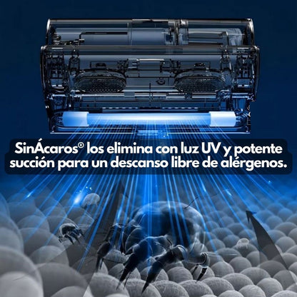 SinÁcaros® – Elimina hasta el 99% de los ácaros y alérgenos.