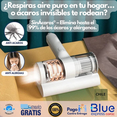 SinÁcaros® – Elimina hasta el 99% de los ácaros y alérgenos.