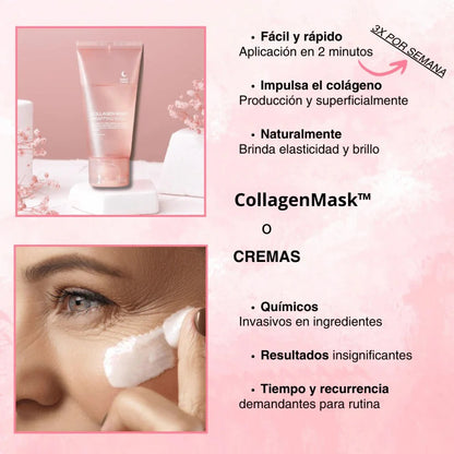 Mascara Premium de Colageno Facial Nocturna