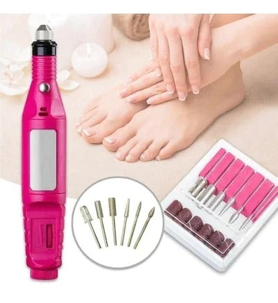 Kit Pulidor de Uñas Eléctrico – Manicure y Pedicure 💅