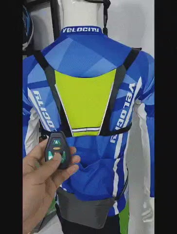 CHALECO PARA CICLISMO CON CONTROL REMOTO